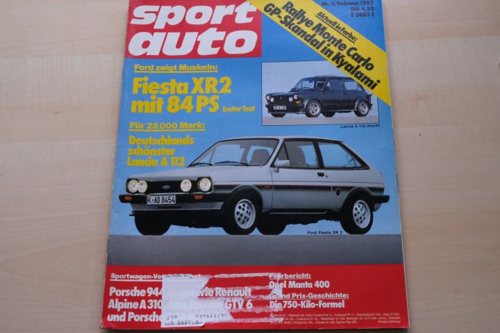 Sport Auto 02/1982